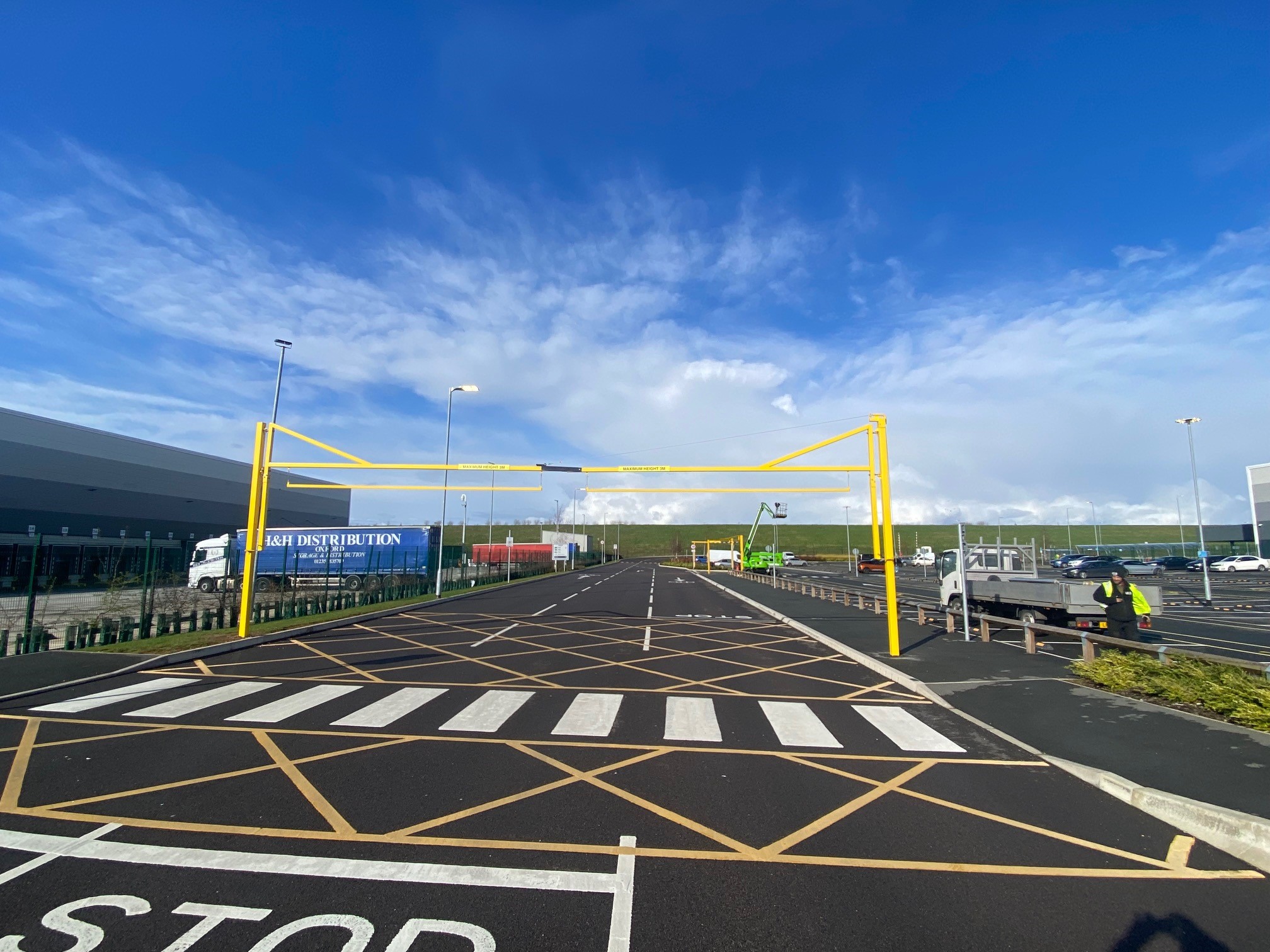 Car park height barriers